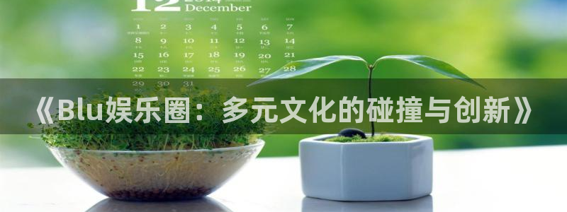 太阳成集团tyc9728：《Blu娱乐圈：多元文化的碰撞与创新》